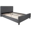 Flash Furniture Platform Bed, Tribeca, Queen, Dark Gray HG-31-GG